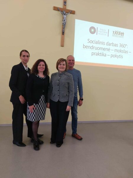 Dalyvavome konferencijoje „Socialinis darbas 360°: bendruomenė – mokslas – praktika – pokytis“