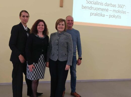 Dalyvavome konferencijoje „Socialinis darbas 360°: bendruomenė – mokslas – praktika – pokytis“