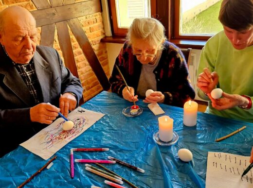 Margučių marginimo edukacija