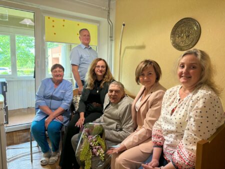 Širdžių šiluma nušvitusi gyvenimo sukaktis