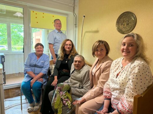 Širdžių šiluma nušvitusi gyvenimo sukaktis