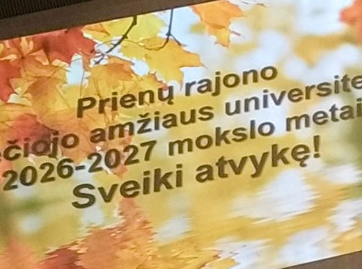 Trečiojo amžiaus universiteto atidarymo šventė